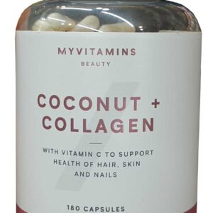 مکمل کوکونات کلاژن Coconut & Collagen قوطی 180 عددی
